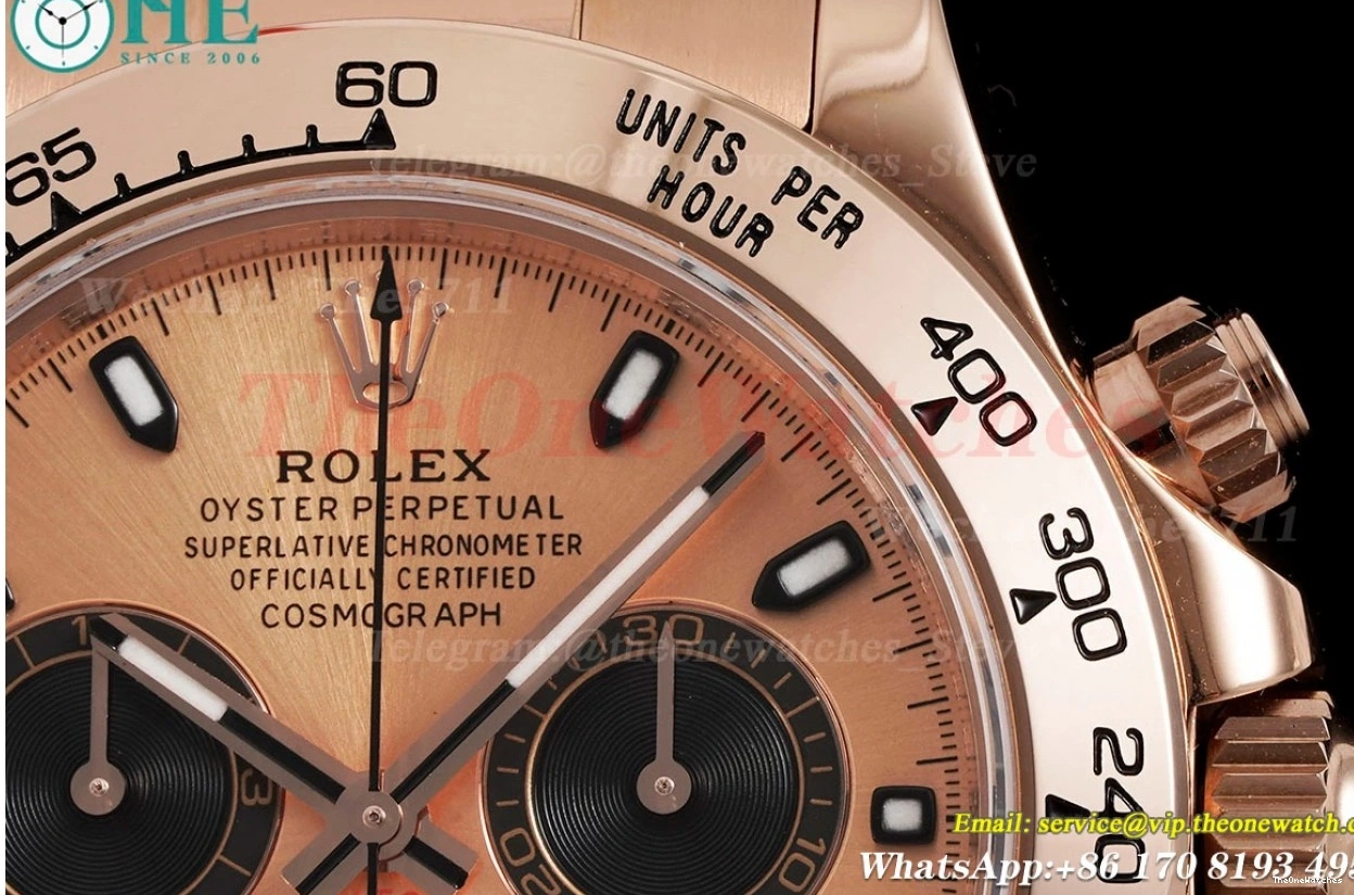 RG 116505 40mm RG Blk SA4130 RG Daytona KING 0103